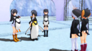 「疎外感感じるわね」「だな」（MMDけもフレ）