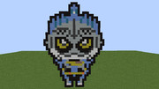 マインクラフト 仮面ライダーブレイブドット絵