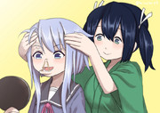 どじょうすくい ニコニコ静画 イラスト