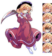 エリーポーズ差分立ち絵 表情差分