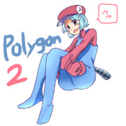 ポリ擬版深夜の真剣お絵描き60分一本勝負