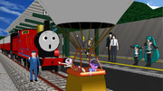 ジェームス きかんしゃトーマス ニコニコ静画 イラスト