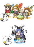 遊びに行きたさをアピールしてくるアイドル達