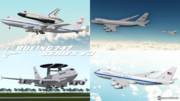 【MMD】Boeing747 Series V3【配布】