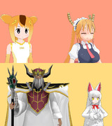 【MMD】ある並行世界に一喜一憂するフレンズ達・その３