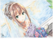 色鉛筆でSSRしぶりん