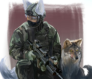 獣人 ニコニコ静画 イラスト