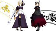 【Fate/MMD】白羽式ジャンヌ・ダルク【配布終了】