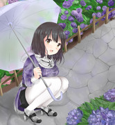 羽黒さんと梅雨のデート