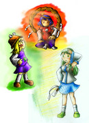 トリプル研修　守矢一家