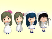 【MMD艦これ】妖精さん(戦闘糧食、秋刀魚の缶詰)【モデル配布】