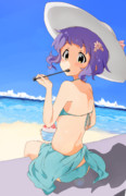 海と水着とまかべー