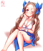 わんどろ水着朝風