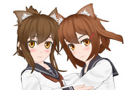 雷電更新（ねこみみ＋prpr舌追加）