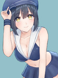 鷹富士茄子ちゃんのセーラー水着！！