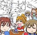 珈琲一杯で雲をつくる茜ちん