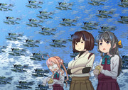 長波が見上げた高い空は、瑞雲で埋め尽くされていた