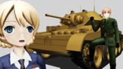 【MMD】英國戦車