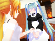 メイドミクさんのお出迎え