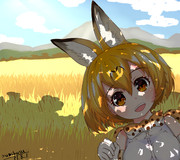 サーバルちゃん描いてみました