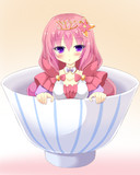 ハス様inお茶碗