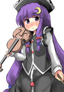 ぱっちゅ様に騒霊ヴァイオリストになって貰った