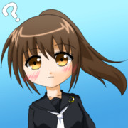 首を傾げると体も傾く文月