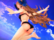 朝風ちゃん じゃんぷ♡