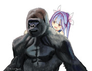 てーとくー！ 肩、揉んであげるのー！ …ぅう、ゴリゴリするの…