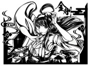 切り絵「金剛」