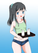 司令官！カルピスをお持ちしました！