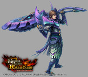 仕事絵【モンスターハンターロアオブカード】