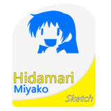 intelロゴ風宮子