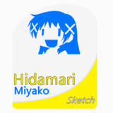intelロゴ風みやっち