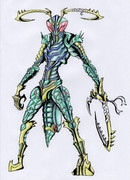 オリジナル怪人／カマキリ男・ブルタリティ