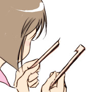 割り箸 ニコニコ静画 イラスト