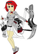 美術２が描く艦娘 Ｅ７甲突破を夢見て・・・