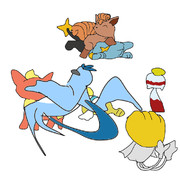 さっさとかたずけて さきにいきましょう。