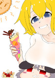 WEB姉貴とkofji姉貴 with クレープ