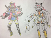 リスタガングニール&シェリルスナイプシュミレーションゲーマー