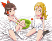 べにちゃんとれいちゃん