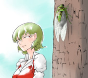 睨み ニコニコ静画 イラスト
