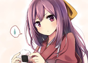 「…そ、そんなに見られると食べにくいんだけど……」