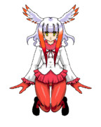 マウスとペイントでトキ