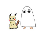 被り物同士