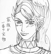 祝融夫人（落書き）