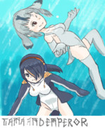 【けものフレンズ】タマとコウテイ