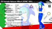 【モデル配布】OS式初音ミク4 (SONIC10)【MMD】
