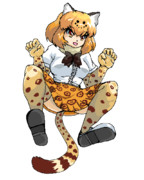 マウスとペイントでジャガーさん