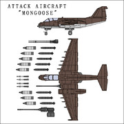 マングース、双胴の大砲屋